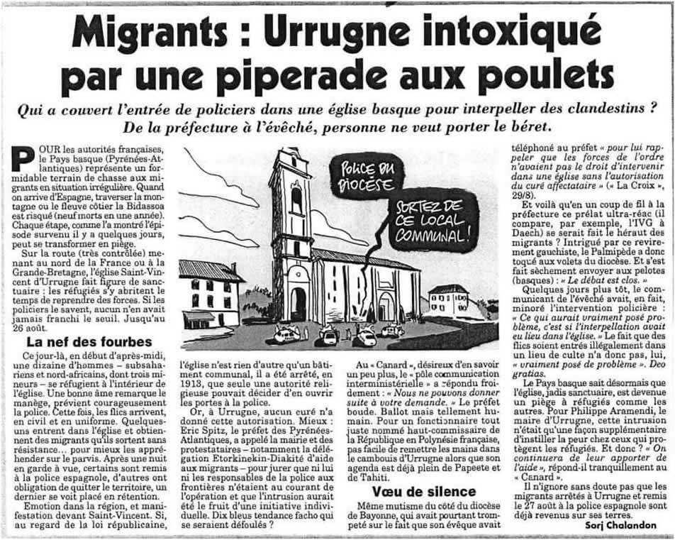 article canard enccaine
